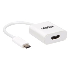 【U444-06N-HDR-W】USB CABLE 3.1 PLUG C-HDMI RCPT 110MM