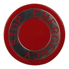 【10250TB63】NON-ILLUM PUSHBUTTON SW CAP RED 40MM