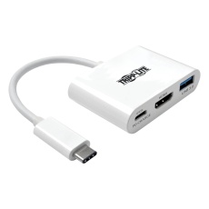 【U444-06N-HU-C】USB-C TO HDMI ADAPTER W/USB-A PD & HDCP