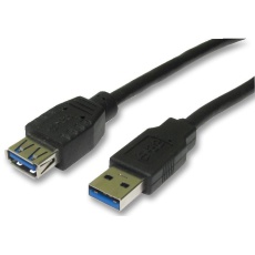 【CAC250043】LEAD USB3.0 A MALE-A FEMALE 1M BLACK