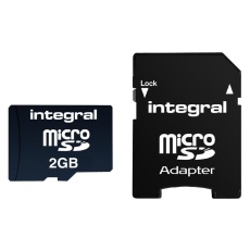 【INMSD2GV2】MICROSD 2GB WITH SD ADAPTER