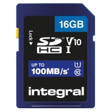 【INSDH16G-100V10】16GB SDHC V10 100MB C10 UHS-I U1