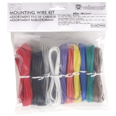 【K/MOWM】WIRE KIT 8X5M 2X10M 24AWG SINGLECORE