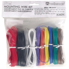 【K/MOW】WIRE KIT 8X5M 2X10M 24AWG MULTICORE