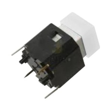 【CFPB-1CC-4W1】PB SWITCH SPST 0.005A 5VDC PANEL/YEL