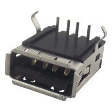 【67643-3911】USB CONN 2.0 TYPE A RCPT 4POS TH