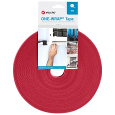 【VEL-OW64105】TAPE PP 10MM X 25M RED