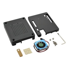 【FIT0530】DEV BOARD ENCLOSURE ALUM ALLOY BLACK