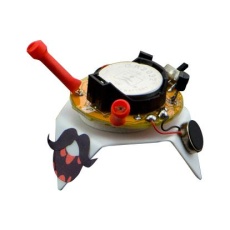 【TOY0060】4-SOLDERING LIGHT CHASER BEAM ROBOT KIT