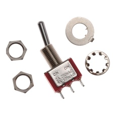 【2M1-SP1-T1-B1-M1QE】TOGGLE SWITCH SPDT 5A 28VDC PANEL