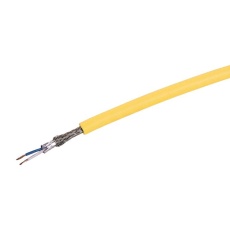 【09456002014】SHLD NTWRK CABLE 5.2MM YELLOW 32.8FT