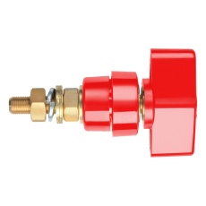 【POL 102 L / RT】BINDING POST 100 A 1 KV RED