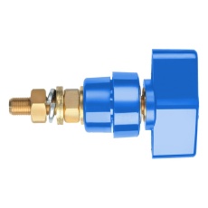 【POL 102 L / BL】BINDING POST 100 A 1 KV BLUE