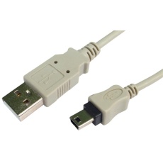 【USB2062】USB CABLE 2.0A PLUG-MINI B PLUG 2M