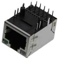 【2250015-2】RJ45 CONN R/A JACK 8P8C 1PORT TH