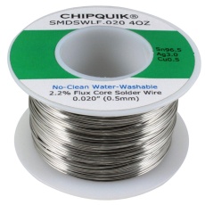 【SMDSWLF.020 4OZ】SOLDER WIRE NO CLEAN 220 DEG C 0.5MM