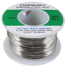 【SMDSWLF.031 4OZ】SOLDER WIRE NO CLEAN 220 DEG C 0.8MM