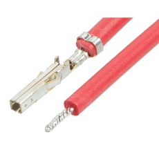 【215341-2111】CABLE ASSY CRIMP SKT-FREE END 75MM