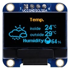 【MDOB128064WV-YBI】GRAPHIC OLED COB 128 X 64PIXEL 3.3V