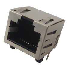 【SS-60300-002】RJ45 JACK R/A 8P8C 1PORT CAT6A SHLD