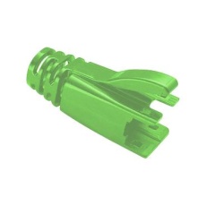 【450-014】STRAIN RELIEF BOOT THERMOPLASTIC GRN
