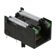 【SI-50196-F】RJ45 JACK R/A 8P8C 1PORT SHLD