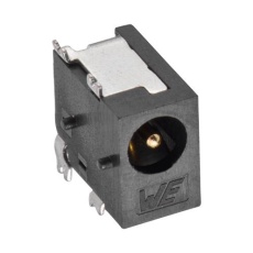 【694103107102】DC POWER JACK R/A 1.35MM 5A 18V SMT
