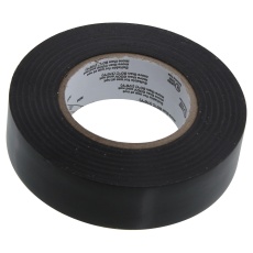 【165BK4A】TAPE PVC 19MM X 20M BLACK