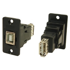 【CP30607N】USB ADAPTER 2.0 TYPE B RCPT-A RCPT