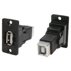 【CP30609N】USB ADAPTER 2.0 TYPE A RCPT-B RCPT