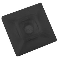 【CTB75X75BKA-C】CABLE TIE MOUNT 4-WAY 19MML X 19MM W NYLON PK100 BLACK