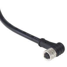 【PXPPVC08RAF08ACL010PVC.】SENSOR CORD 8P M8 RCPT-FREE END 3.3FT