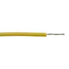 【422807 YL005.】HOOK-UP WIRE 0.09MM2 30M YELLOW