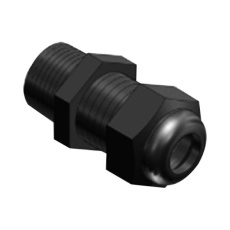 【CC-NPT-38-B】CABLE GLAND NYLON BLACK NPT 3/8inch