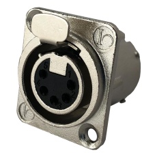 【IO-XLR5-F-JLX】XLR CONNECTOR JACK 5POS PANEL