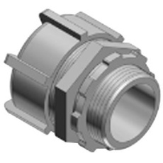 【5233AL】CONDUIT FITTING STRAIGHT LIQUIDTIGHT ALUMINUM 19.05MM