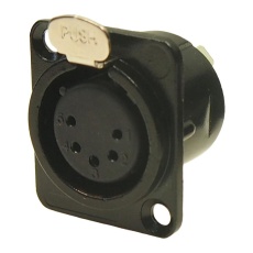 【FC61950】XLR CONNECTOR SOCKET 5POS PANEL