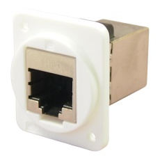 【CP30222SXW】COUPLER RJ45 JACK 8P8C CAT6 SHLD
