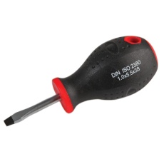 【D03432】STUBBY SLOTTED SCREWDRIVER 5.5MM X 38MM