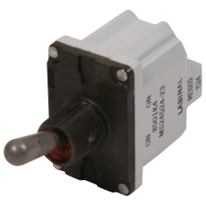 【8511K4】TOGGLE SWITCH DPDT 20A 28VDC PANEL