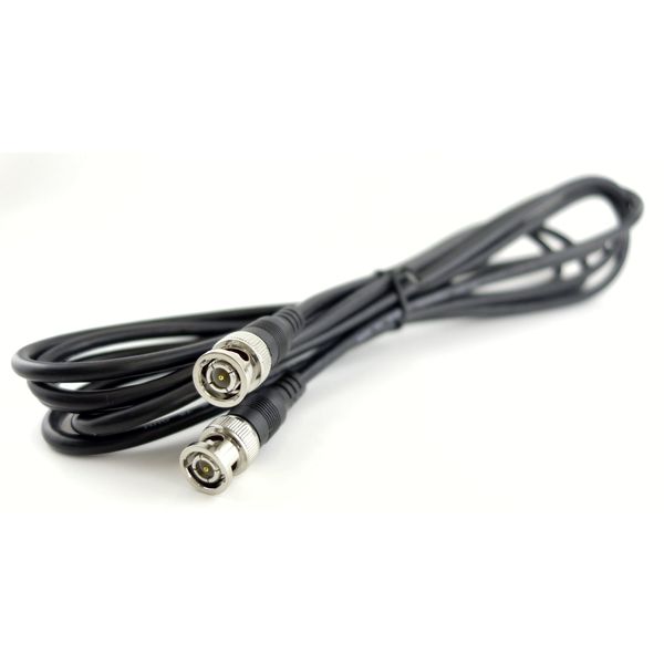 【BNC-CB-1.0M-BK】BNC-BNCケーブル 1m