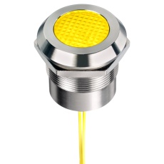 【Q25Y5SXXY1AE】LED PANEL INDICATOR 25MM YEL 24V