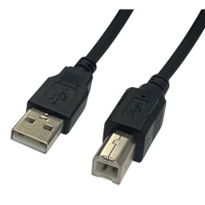 【2585NL-5BK】USB CABLE 2.0 TYPE A PLUG-B PLUG 5M