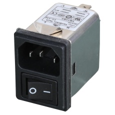 【PELB1079】IEC INLET FILTER 1-PH 2A 250V QC