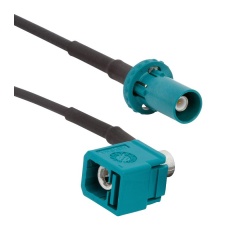 【095FJZFPZAHM500】RF COAX CABLE FAKRA R/A JACK-PLUG 5M