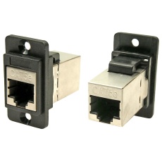 【CP30720S】ADAPTER RJ45 8P JACK-JACK CAT5E SHLD