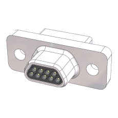 【M83513/01-DC】D SUB CONN PLUG 25 POS SOLDER CUP