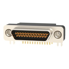 【581-M25-213L461】MICRO-D SUB CONN R/A RCPT 25POS/SOLDER