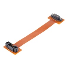 【M80-F150210-100-402】CABLE ASSY 10POS PLUG-RCPT 100MM