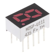 【HDSP-U111】LED DISPLAY COMMON ANODE RED 3.6MCD